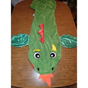 Kids Green Dragon Snuggie Tails Cuddle Novelty Funny 53x17 Snuggy Unisex B11